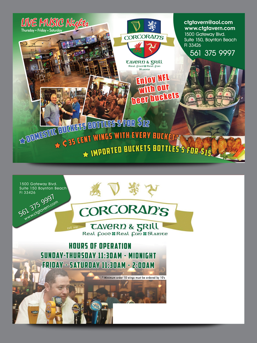 Postcard Design by HollyBlue Studio for this project | Design #4427074