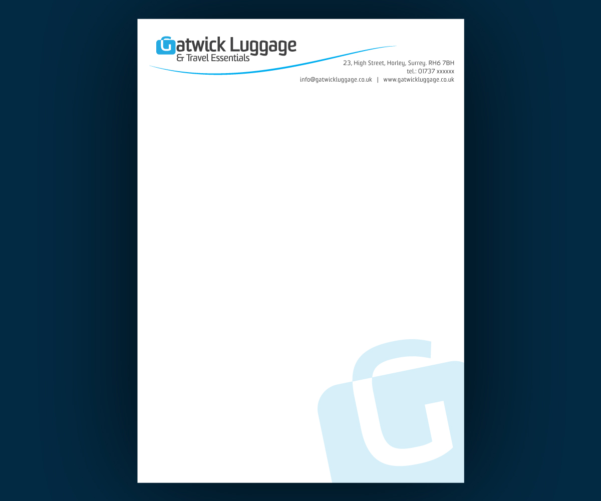 Briefkopf-Design von Anthony für dieses Projekt | Design #4444349