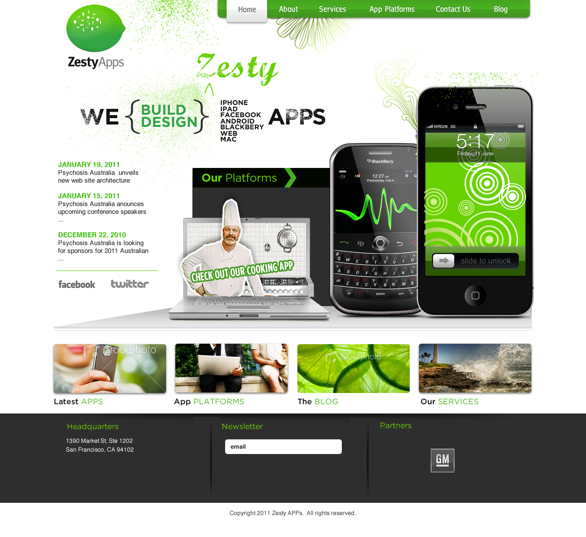 Web-Design von Fielding Ideas für ZestyApps | Design #205082