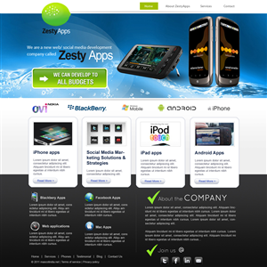 Web-Design von webxvision für ZestyApps | Design: #200281
