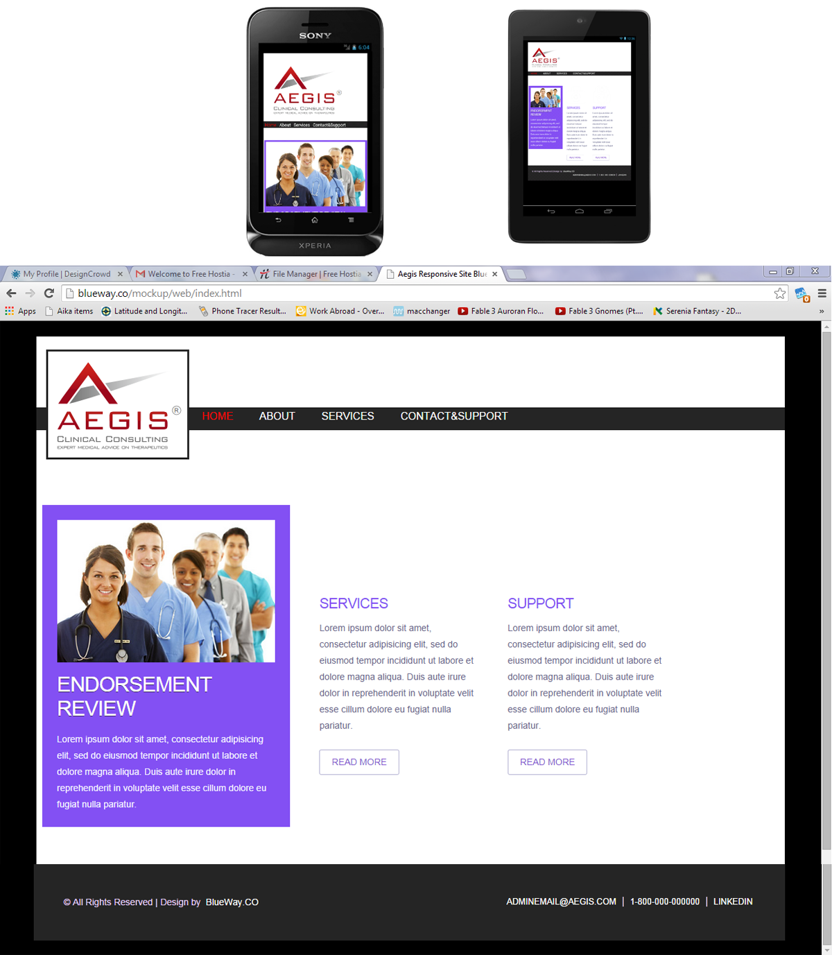Web Design by RBLee for this project | Design #4458648
