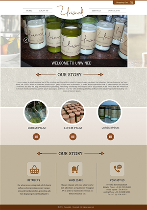 Wordpress Design by webxvision for this project | Design #4494874
