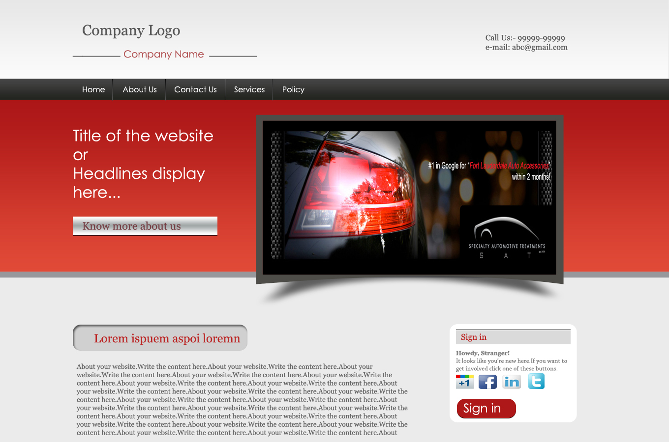 Diseño Web por Sahibjot Singh para este proyecto | Diseño #1259929