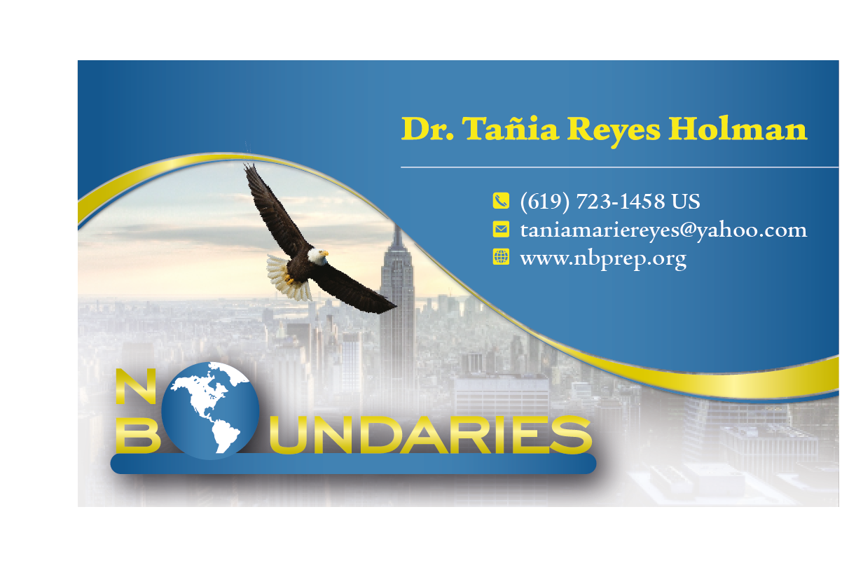 Diseño de Tarjeta de Presentación por MT para No Boundaries  | Diseño #4739357