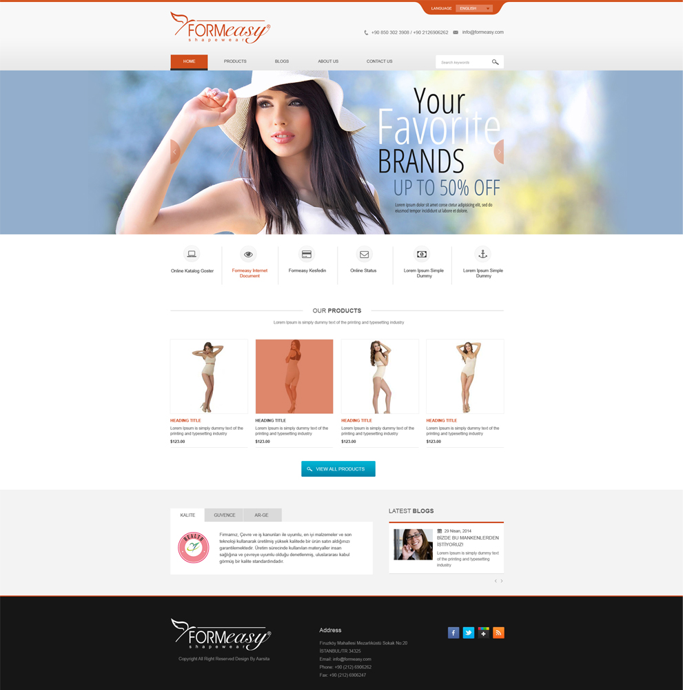 Diseño Web por aarsita para este proyecto | Diseño #4462712