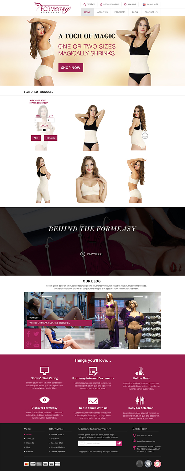 Web Design by Creative Usha for this project | Design #4457251