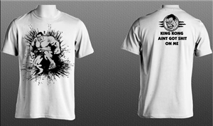 RAGING MUSCLY GORILLA SHIRT | T-Shirt-Design von dv