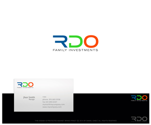 Logo-Design von Daniel Caso Design für RDO Family Investments Pty Ltd | Design: #4437767