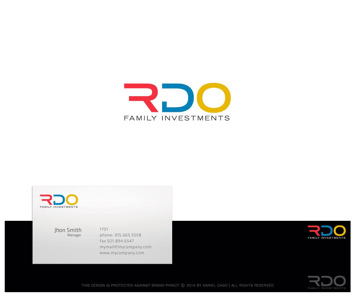 Design de Logo par Daniel Caso Design pour RDO Family Investments Pty Ltd | Design #4441921