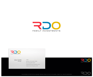 Logo-Design von Daniel Caso Design für RDO Family Investments Pty Ltd | Design: #4441921