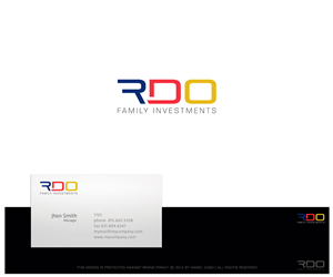 Logo-Design von Daniel Caso Design für RDO Family Investments Pty Ltd | Design: #4441923