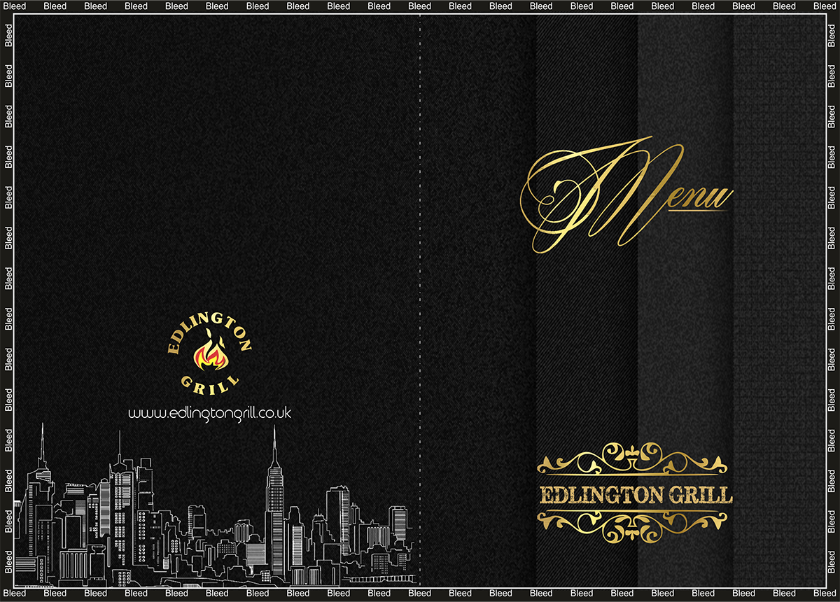 Menu Design by kapriCreations for this project | Design #4502513