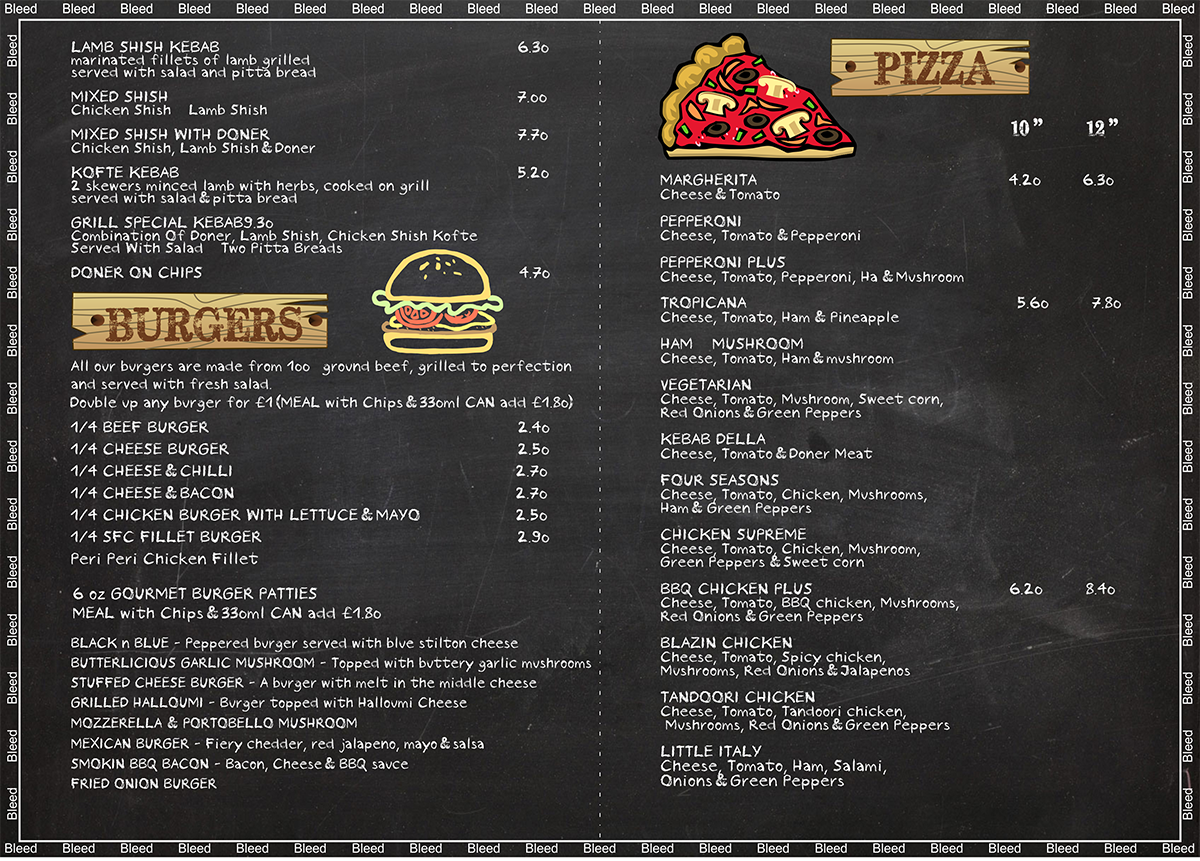 Diseño de Menú por kapriCreations para este proyecto | Diseño #4502547