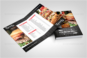 Menu Design by CENTERSPREAD for this project | Design #4467403
