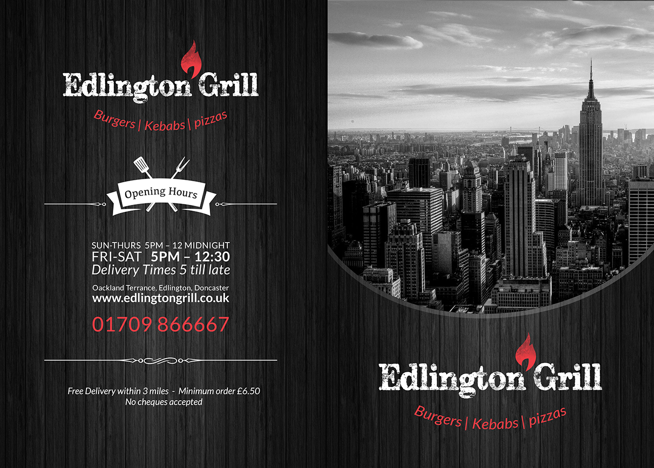 Menu Design by Eminente for this project | Design #4497829