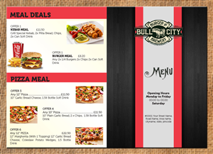 Menu Design by theblueart for this project | Design: #4443143