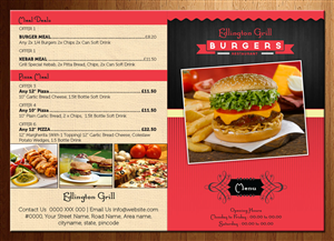 Menu Design by theblueart for this project | Design: #4460115