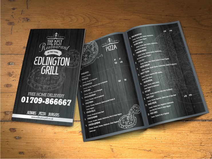 Menu Design by hema dhawan for this project | Design #4490673