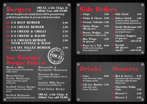 Menu Design by Ekanite for this project | Design: #4461975