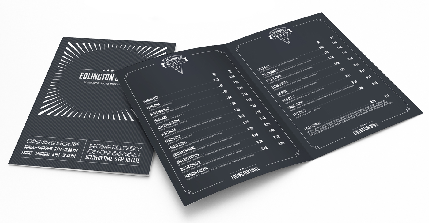 Menu Design by tanya for this project | Design #4481019