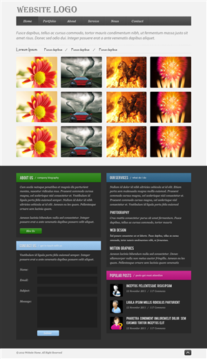 Diseño Web por amu para este proyecto | Diseño #1314375