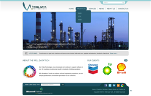 Web Design by pb for Well Data Technologies | Design: #1347136