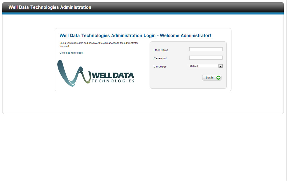 Web Design par Wordpress Webmaster pour Well Data Technologies | Design #1358381
