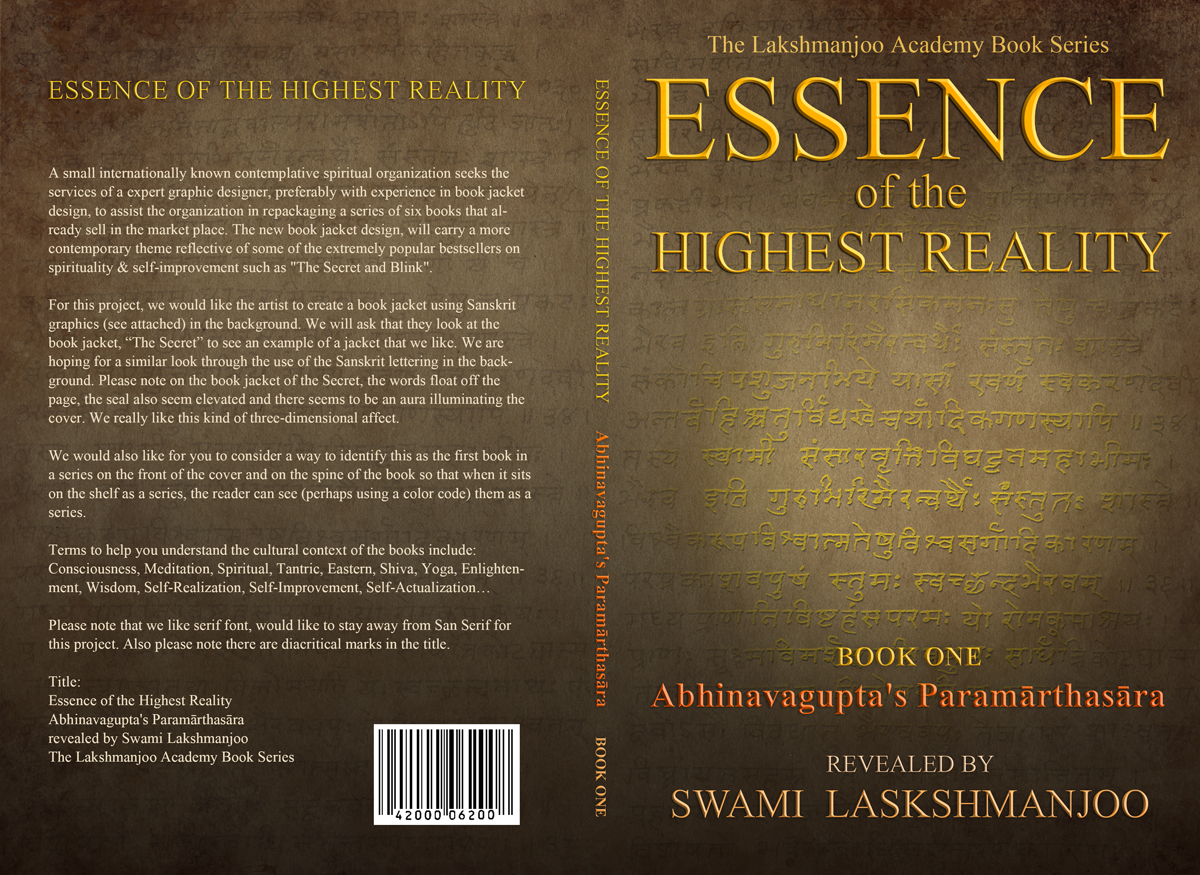 Book Cover Design by illuminati-design for Lakshmanjoo Academy | Design #4582111