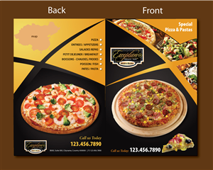 Menu Design by Sbss for exception | Design: #1283497