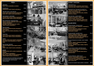 Menu Design by minal k