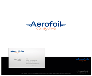 Design de Logo par Daniel Caso Design pour Aerofoil Consulting Inc. | Design : #4437390