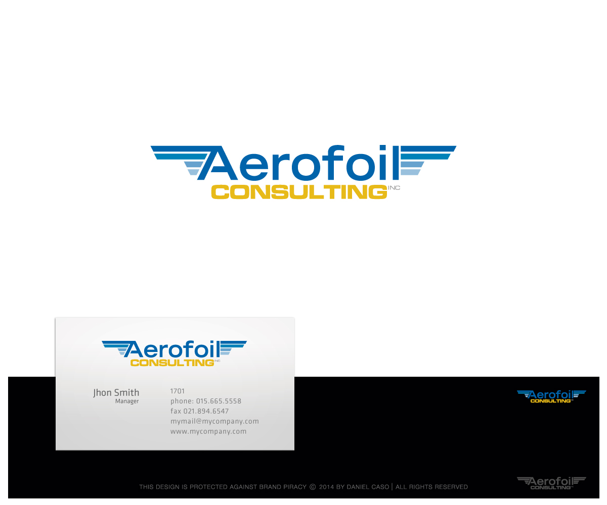 Design de Logo par Daniel Caso Design pour Aerofoil Consulting Inc. | Design #4449351