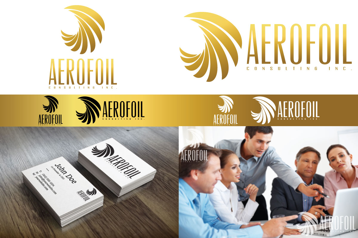 Logo-Design von JK für Aerofoil Consulting Inc. | Design #4463590