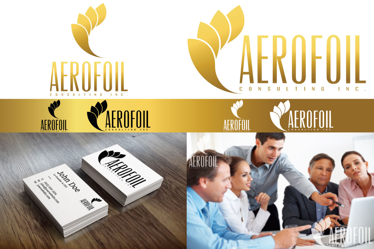 Logo-Design von JK für Aerofoil Consulting Inc. | Design #4463593