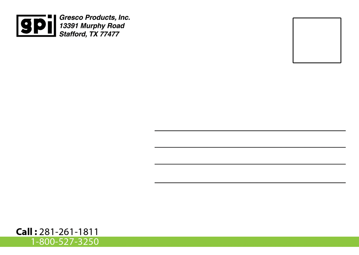 Diseño de Tarjeta por Yas media para Gresco Products | Diseño #1277913