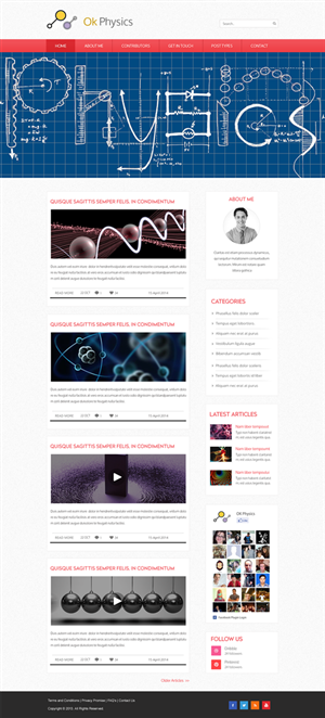 Wordpress Design by Infinity Pix for this project | Design: #4445855