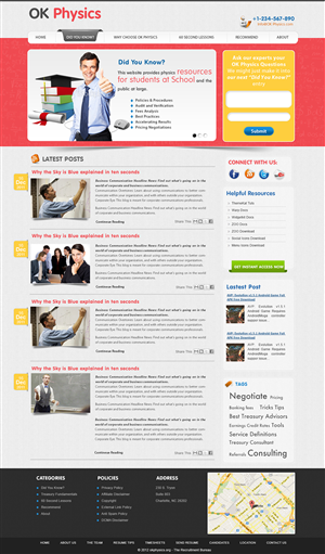 Diseño Wordpress por webxvision para este proyecto | Diseño #4454322