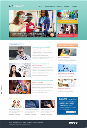 Wordpress Design by pb for this project | Design: #4443169