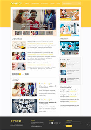 Wordpress Design by pb for this project | Design: #4450568