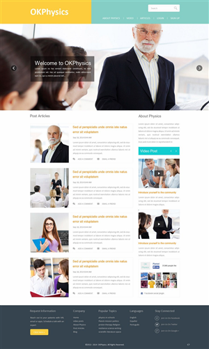 Wordpress Design by pb for this project | Design: #4450573