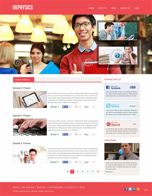 Wordpress Design by pb for this project | Design: #4450581