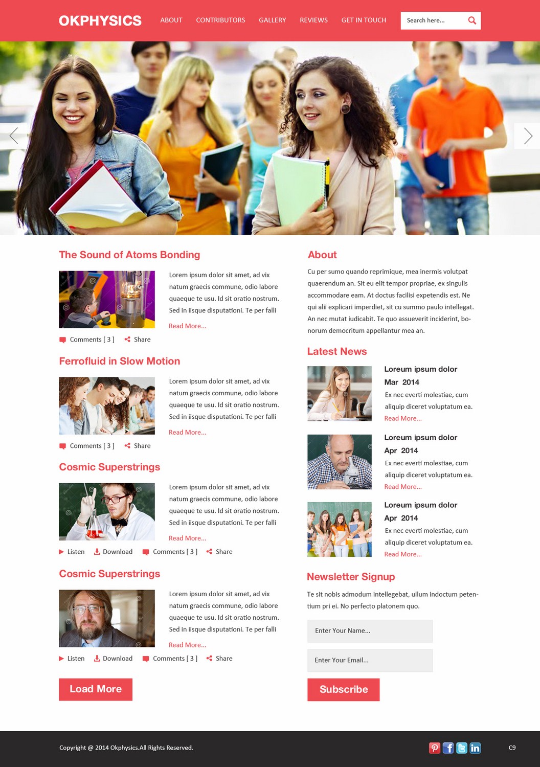 Wordpress Design by pb for this project | Design #4450583