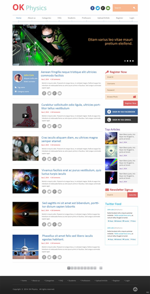 Wordpress Design by pb for this project | Design: #4457846