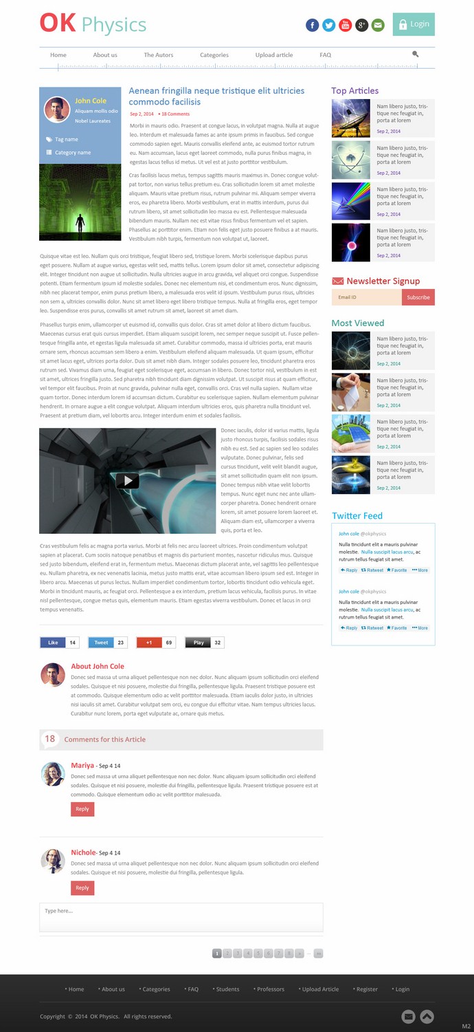 Wordpress Design by pb for this project | Design #4469664