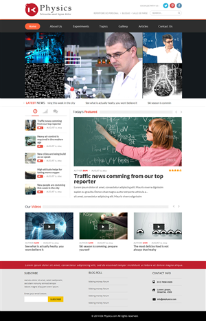 Wordpress Design by OM for this project | Design: #4455255