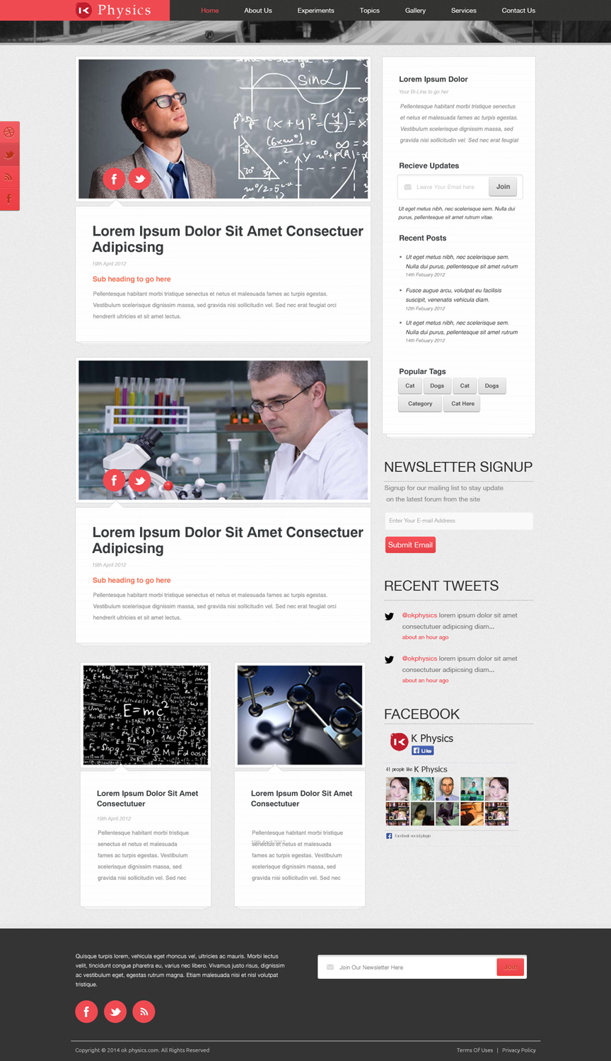 Wordpress Design by OM for this project | Design #4455283