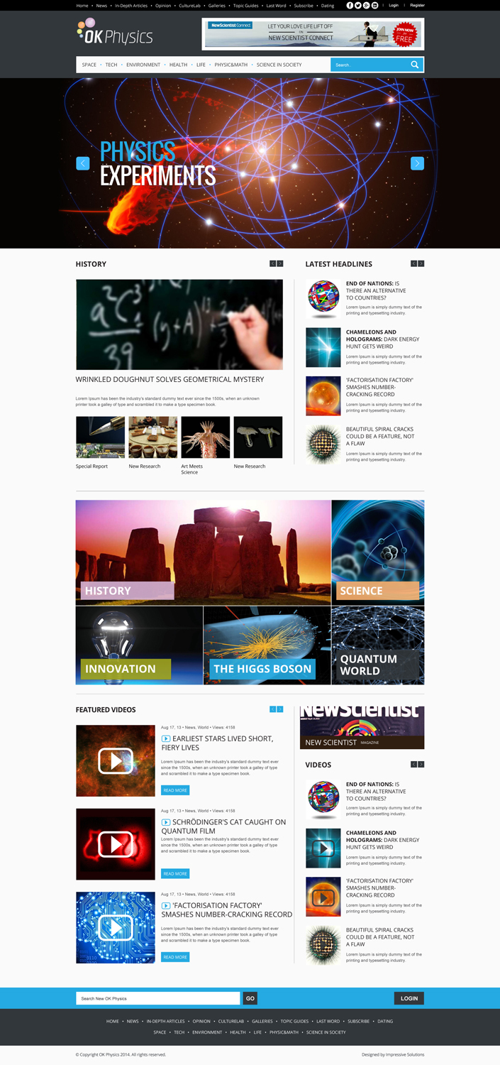 Diseño Wordpress por Impressive Sol para este proyecto | Diseño #4449902