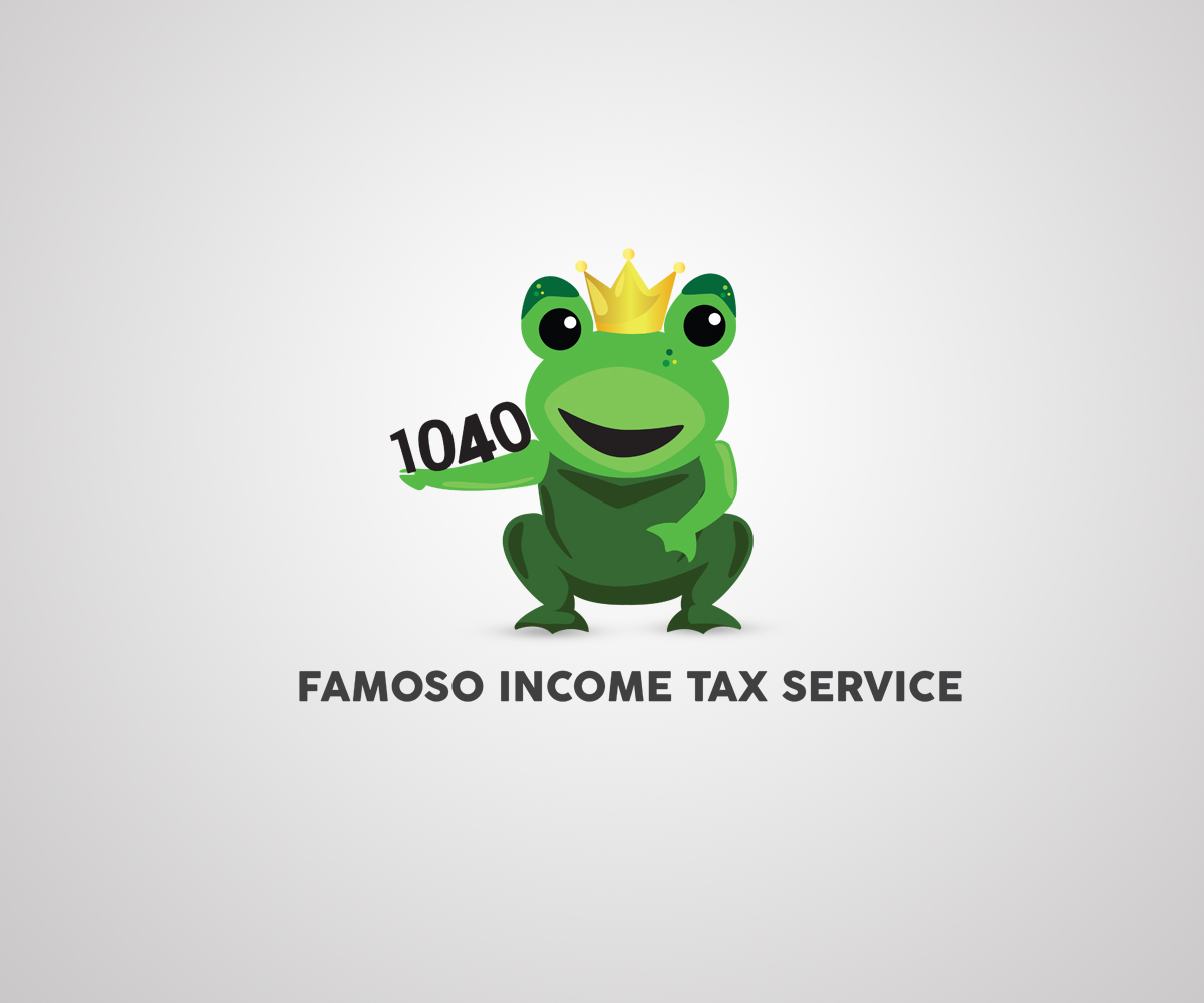Logo Design by Illuminati for famoso income tax service | Design #4455011