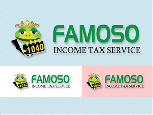 Logo-Design von kreative luks für famoso income tax service | Design #4458139