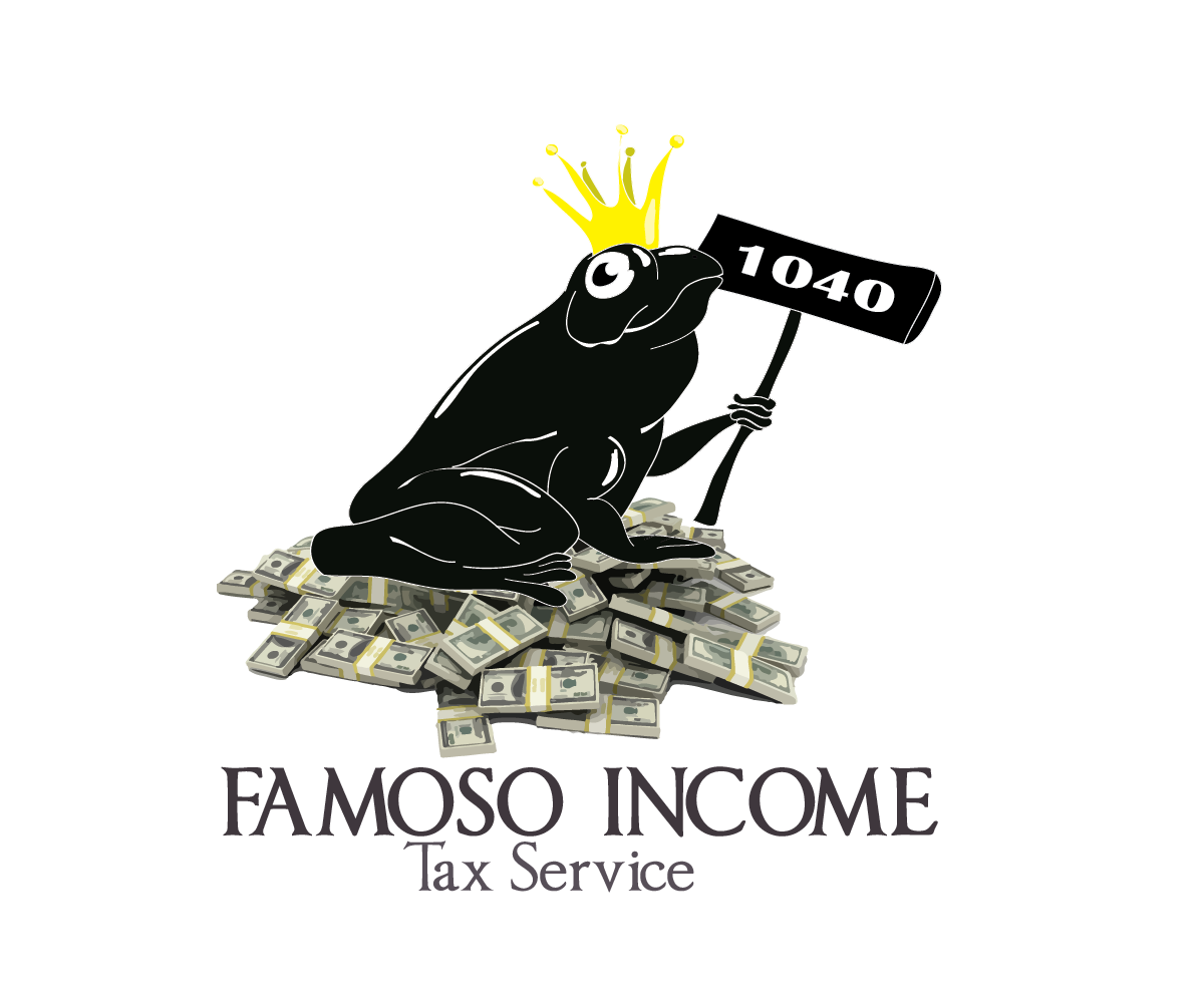 Logo Design by Blumenfeld for famoso income tax service | Design #4461210